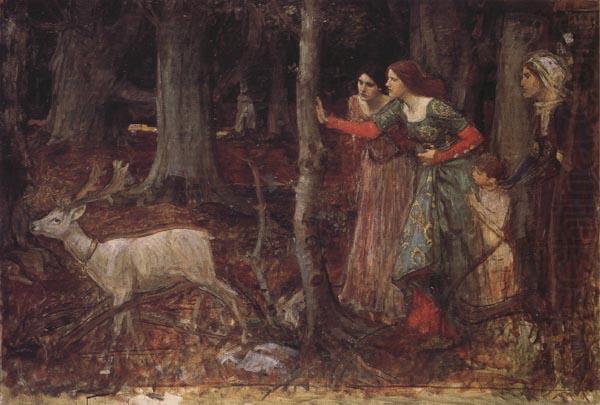 The Mystic Wood, John William Waterhouse